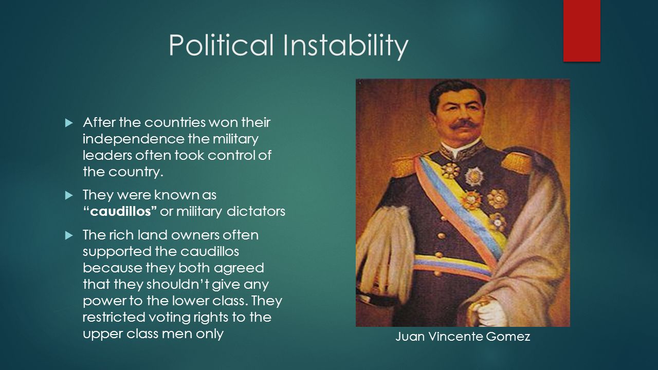 political instability meaning in english